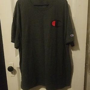 charcoal grey champion tshirt